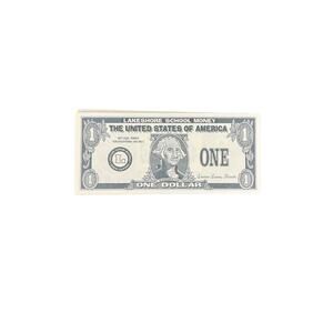 Lakeshore Allowance Educational Game Replacement Part Paper Money
